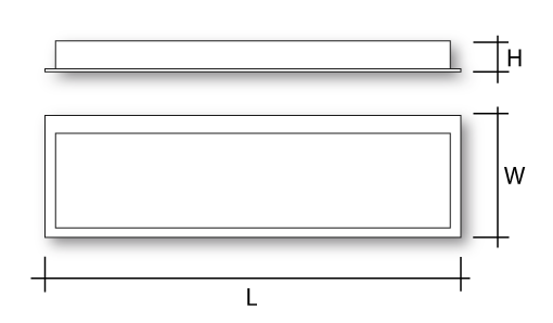 PROLED100 PBR Dimensions