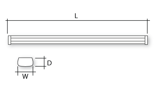 PROLED50 ECP Dimensions