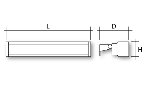 PROLED50 EBR Dimensions