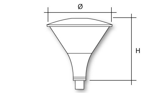 PROLED50 PKW Dimensions