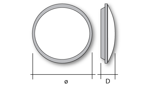 PROLED50 RLED Dimensions