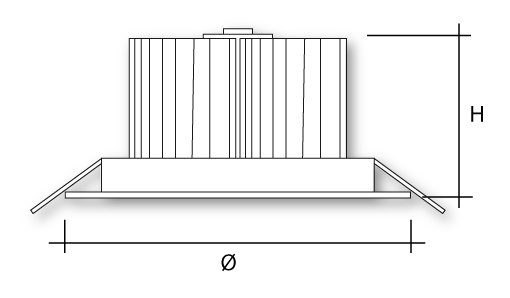 PROLED75 RDA Dimensions