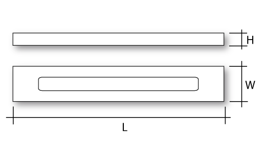 PROLED75 RLU Dimensions