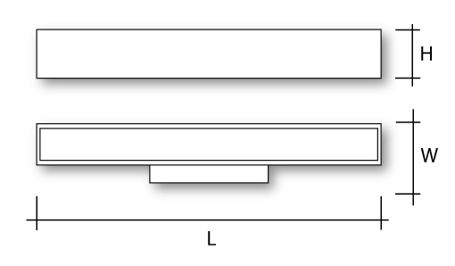 PROLED75 WLL Dimensions