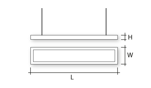 PROLED100 REL Dimensions