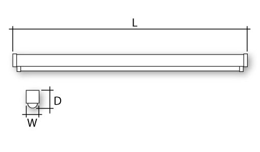 SOFTLED BATTEN Dimensions