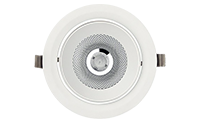 Recessed circular gimbal